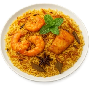 SEAFOOD BIRYANI